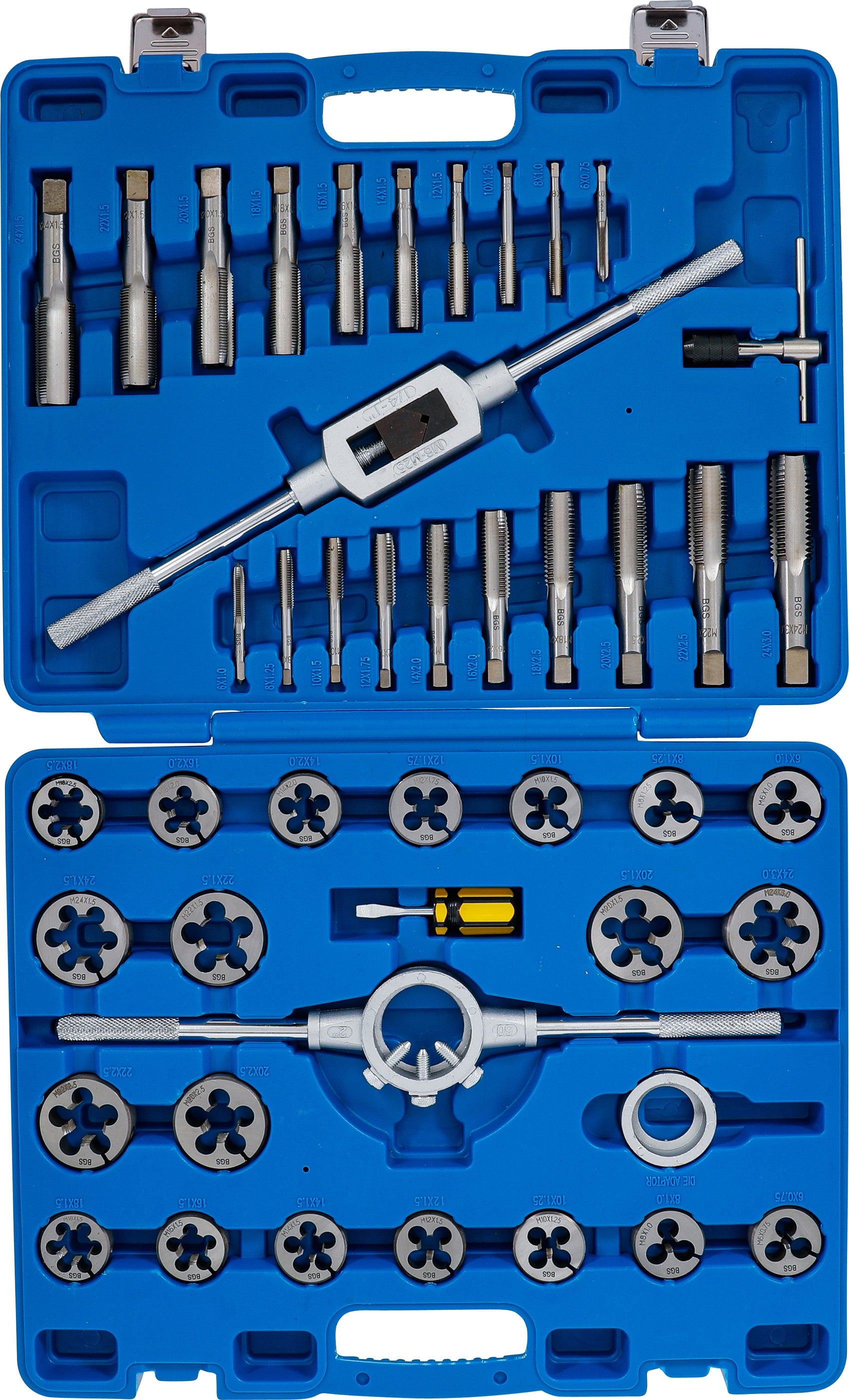 Gewindeschneid-Satz | M6 - M24 | 45-tlg.