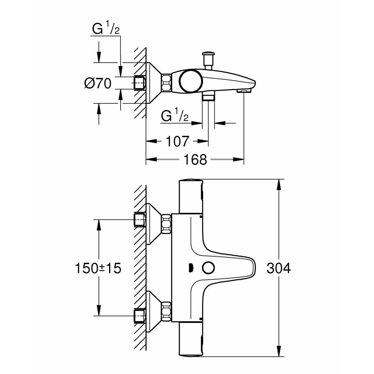 Bimando-Hahn Grohe Messing