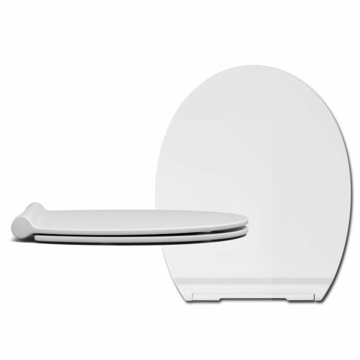 Toilettenabdeckung Cedo Weiß (46 x 38 x 4 cm)