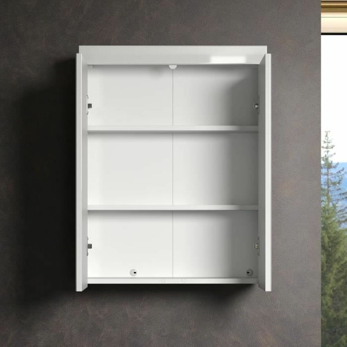 Schrank Trendteam Kelia Weiß 60 x 77 x 17 cm