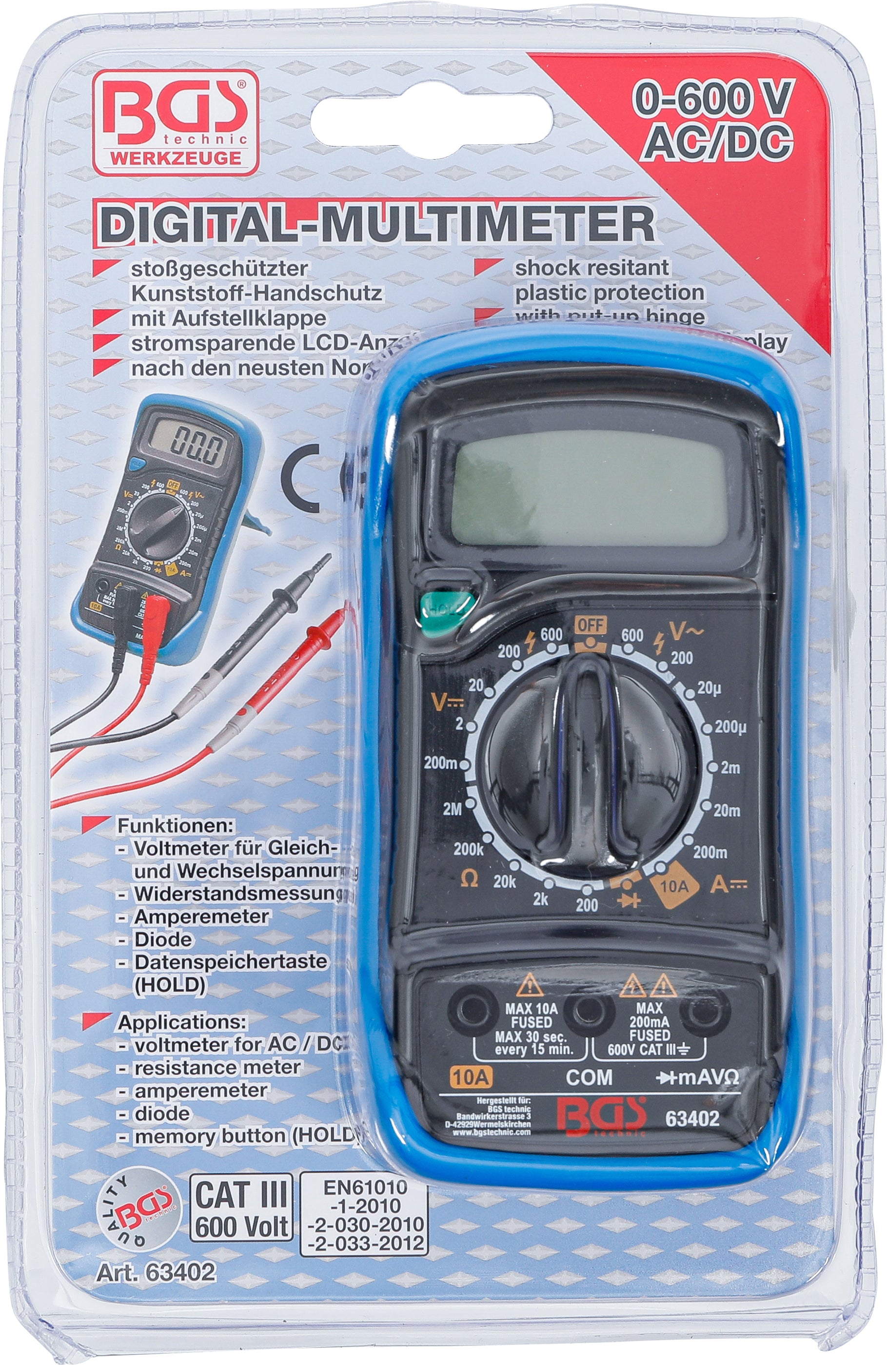 Digital-Multimeter | 3 1/2-stellig