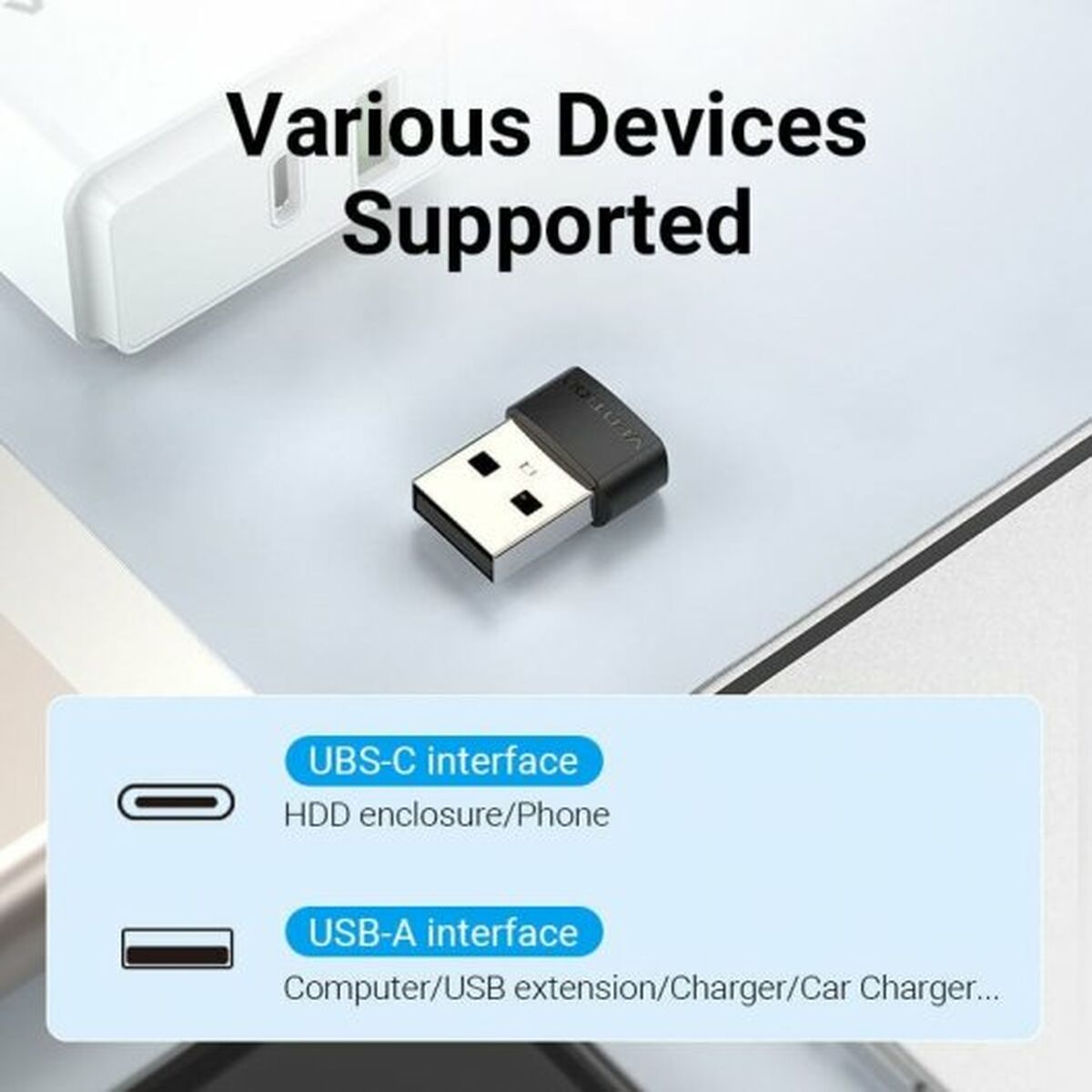 Adapter USB und USB-C Vention