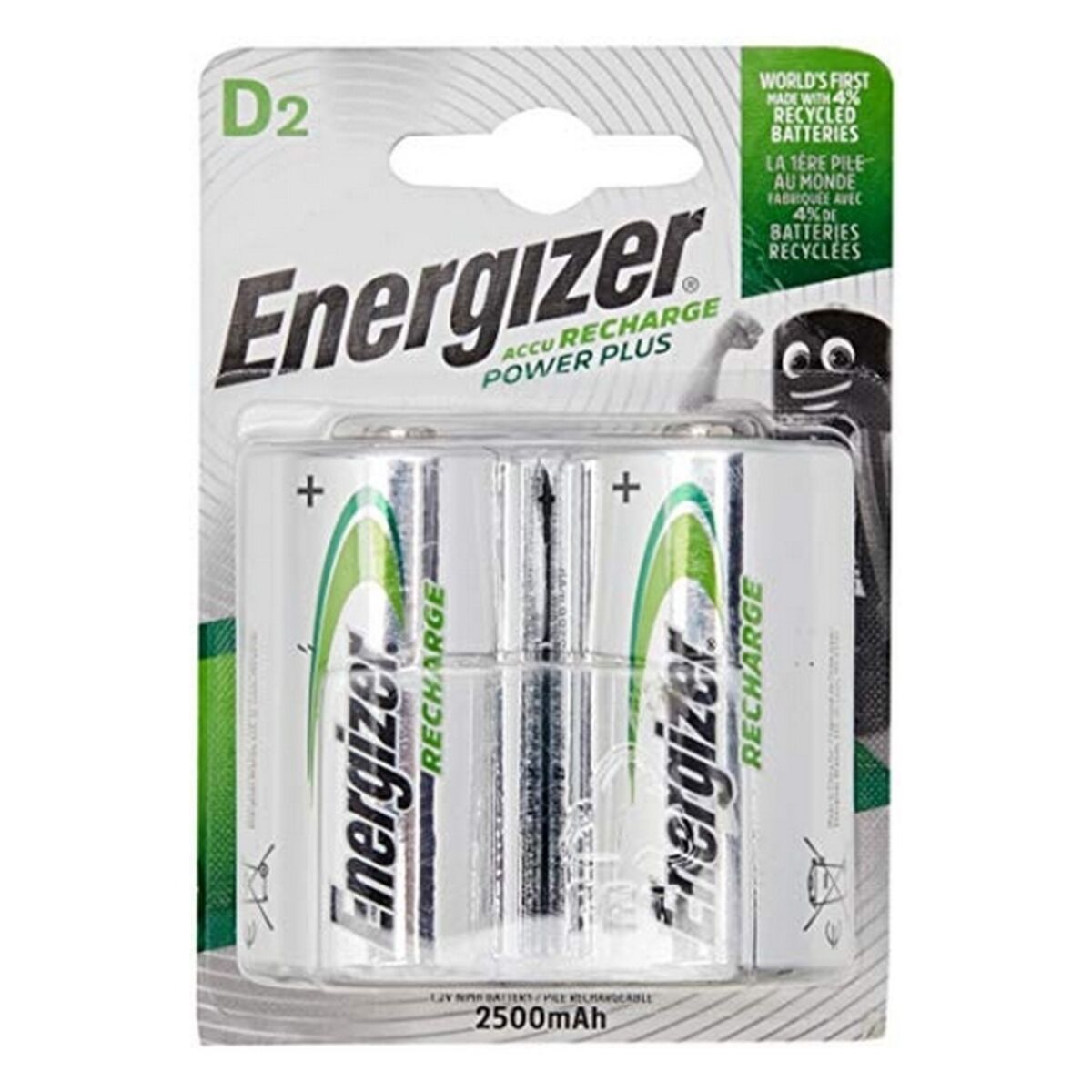 Akkus Energizer ENGRCD2500 1,2 V HR20 D2