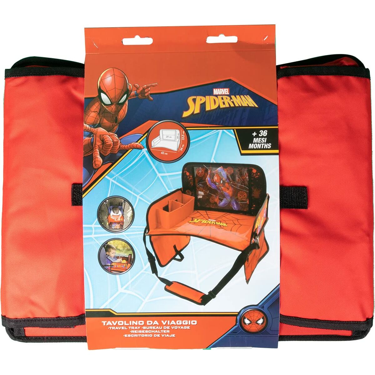 Autositz-Organizer Spider-Man CZ10642 Rot