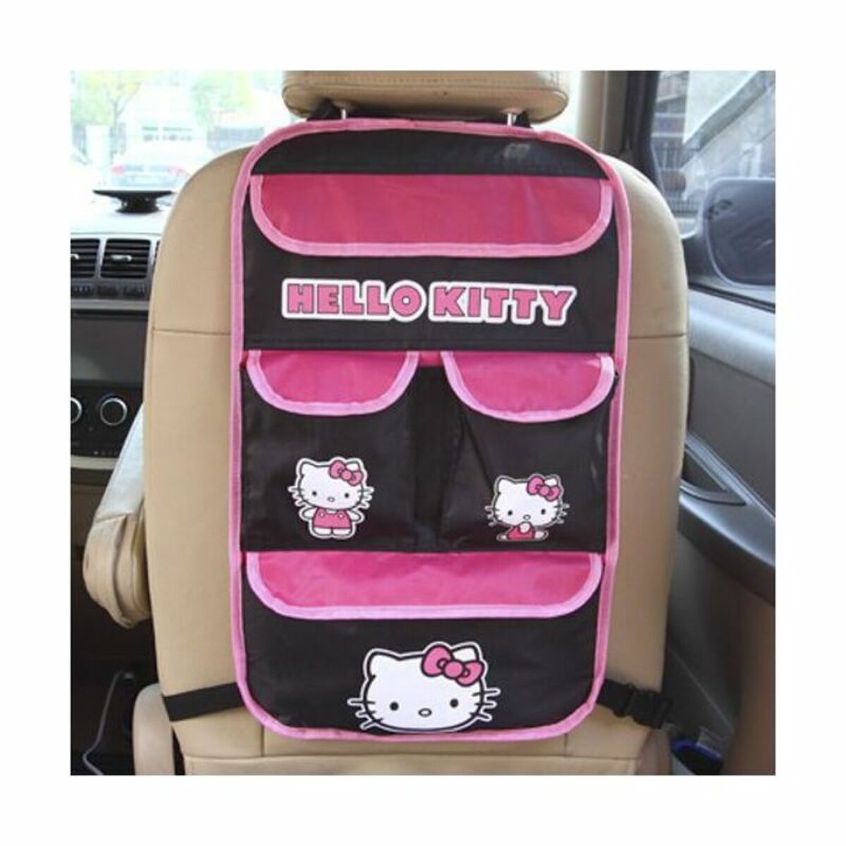 Auto Organizer Hello Kitty KIT3022 Schwarz Rosa