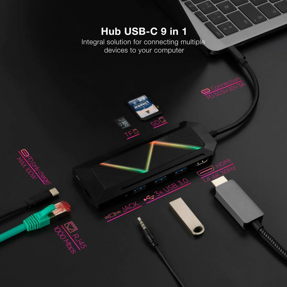 Adapter DisplayPort auf HDMI/VGA NANOCABLE 10.16.0901