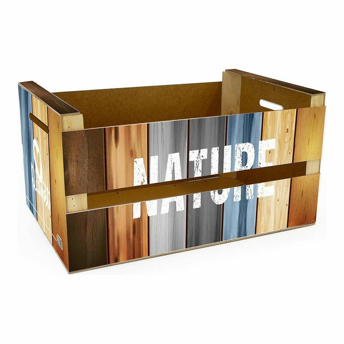 Aufbewahrungsbox Confortime Nature (3 Stück) (44 x 24,5 x 23 cm)