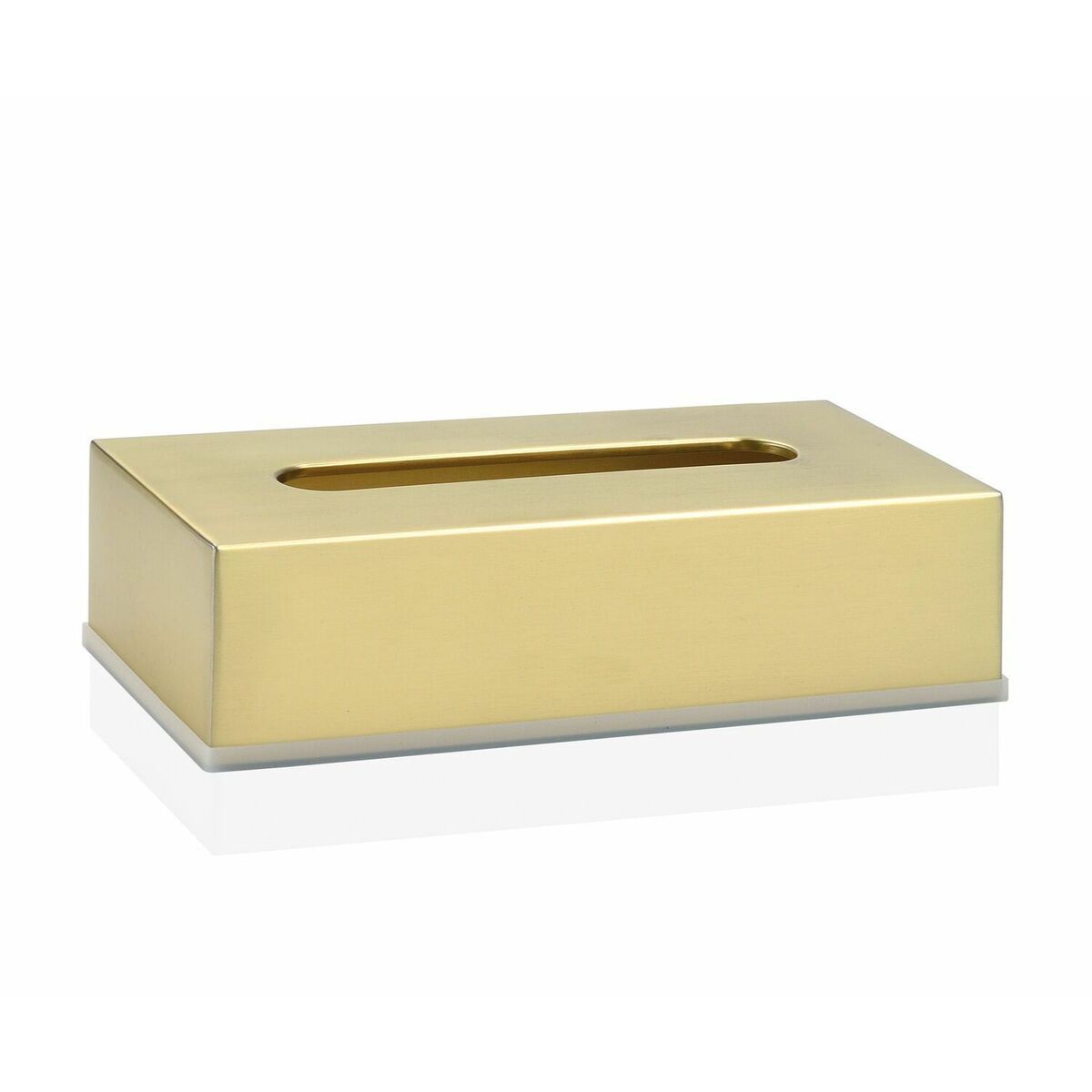 Tissue-Box Alexandra House Living Edelstahl 25 x 6 x 13 cm