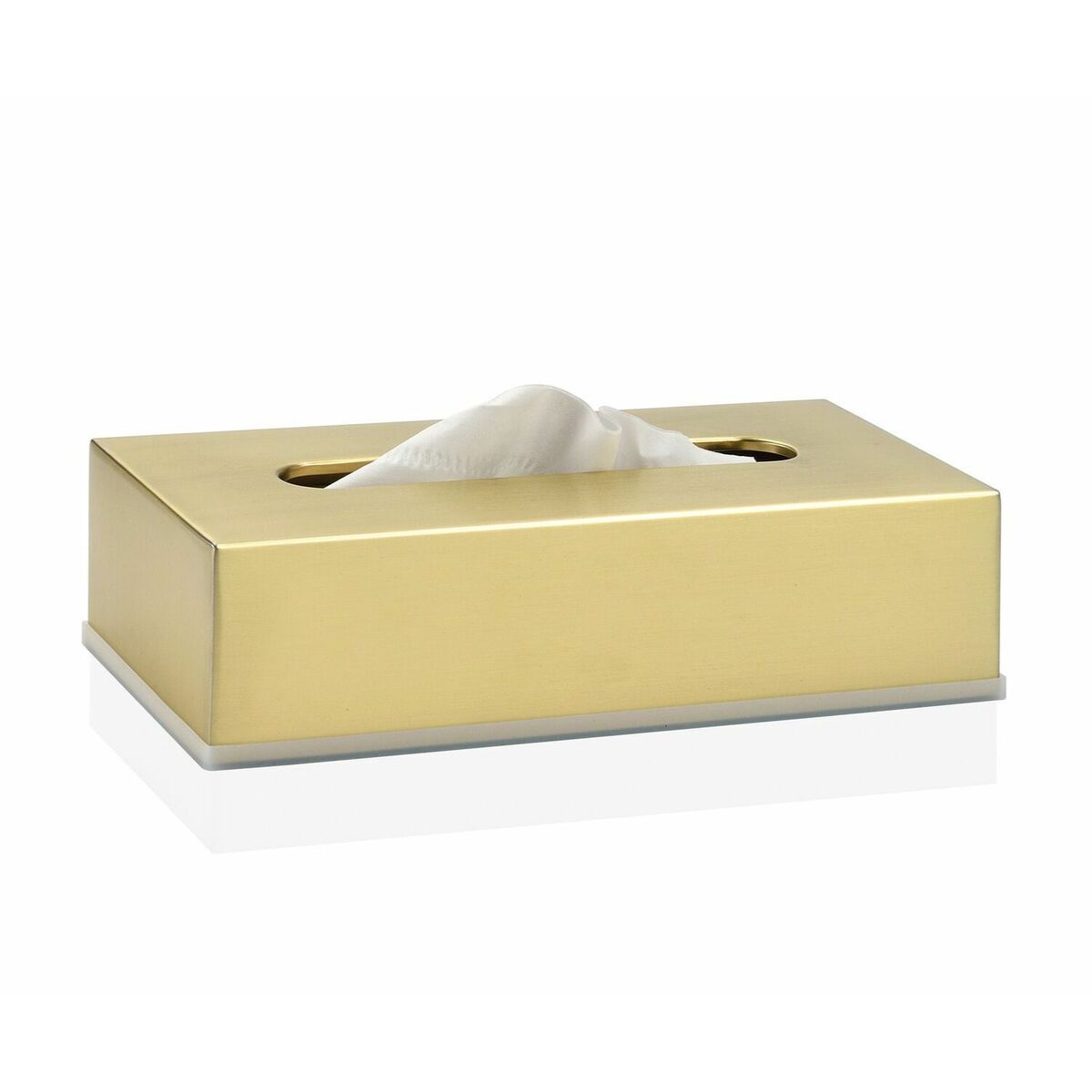 Tissue-Box Alexandra House Living Edelstahl 25 x 6 x 13 cm