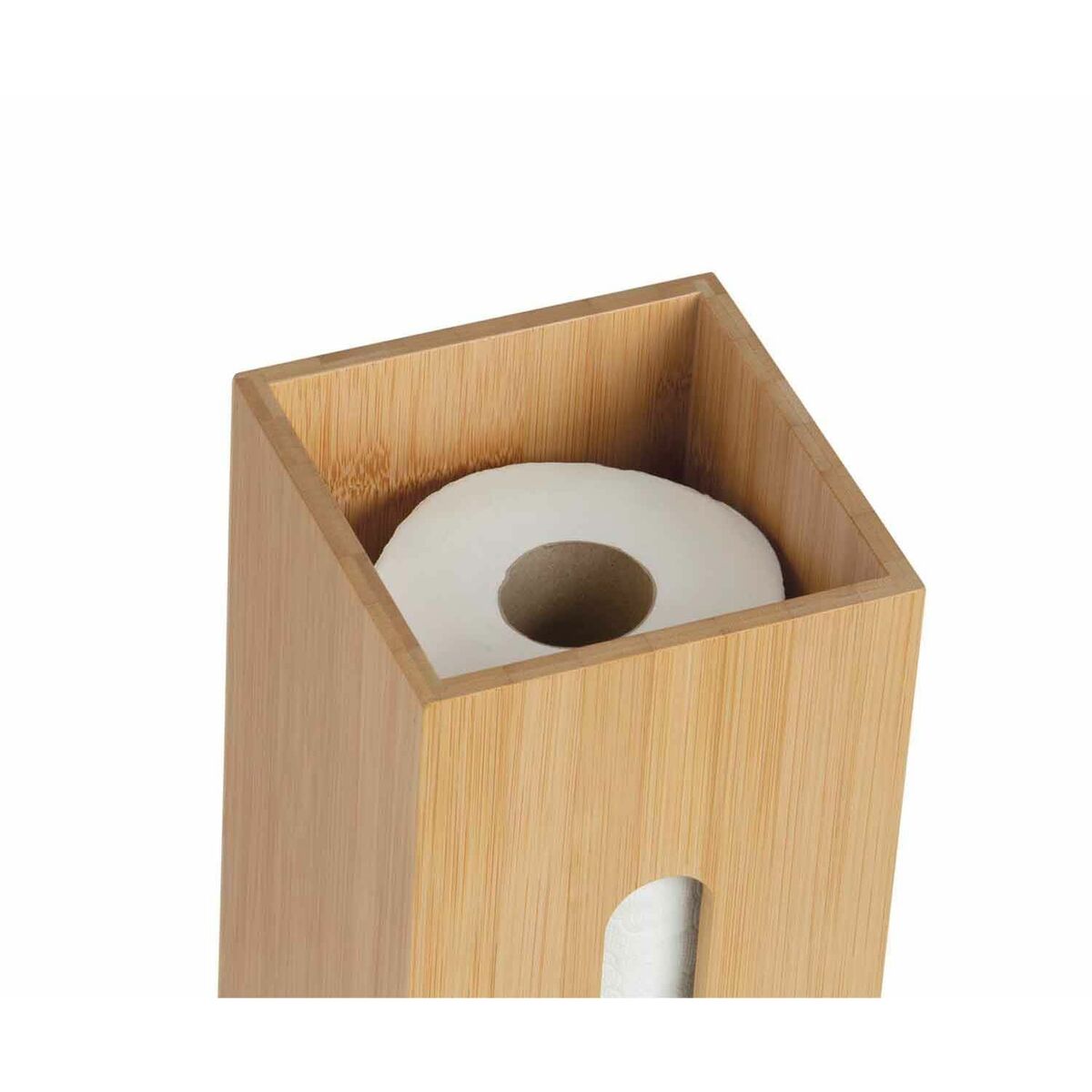 Toilettenpapierrollenhalterung Alexandra House Living Beige Bambus 14 x 33 x 14 cm