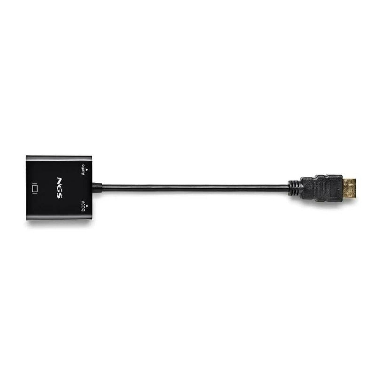 Adapter HDMI auf VGA NGS CHAMALEON Schwarz 15 cm