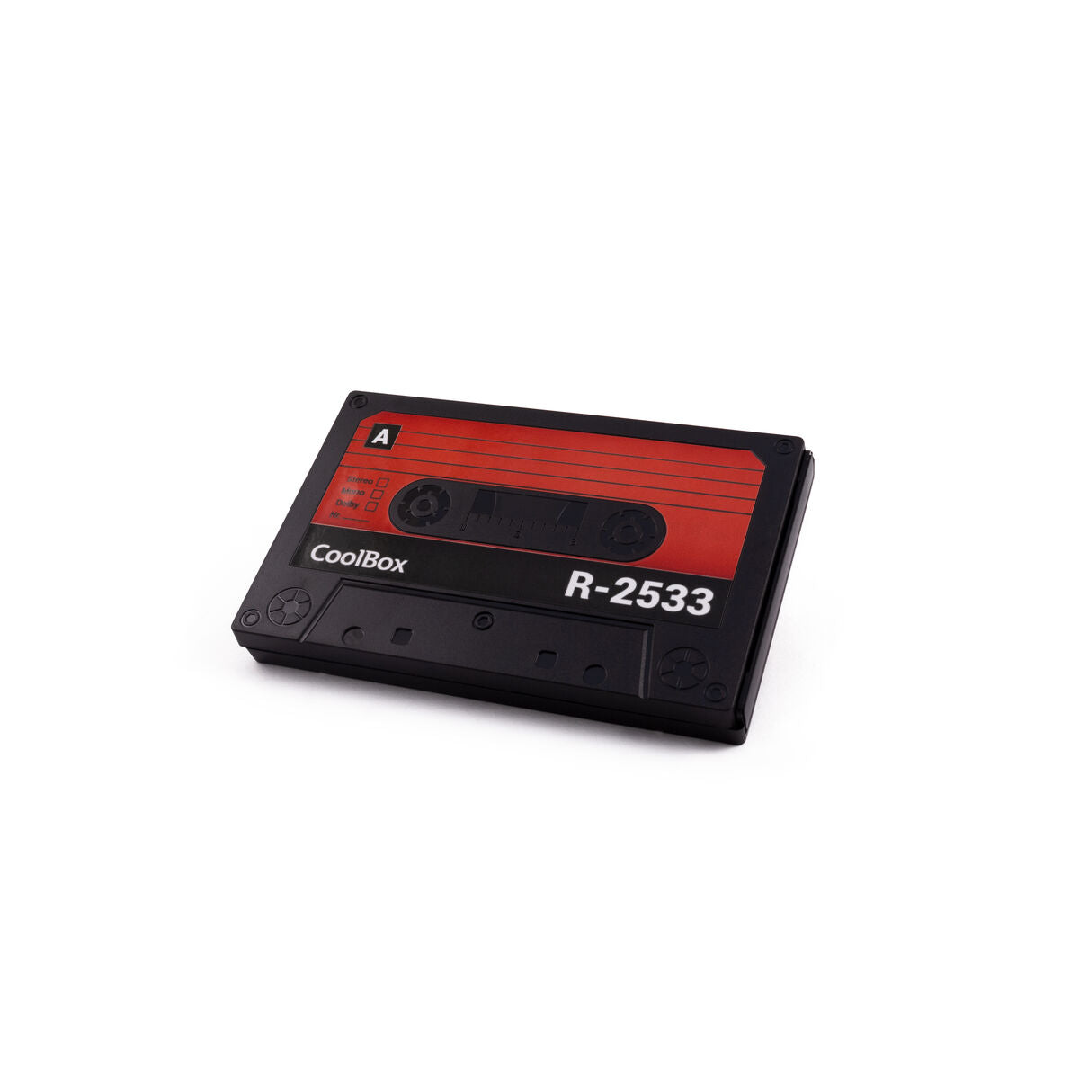 Festplatte CoolBox SlimChase R-2533 Schwarz/Rot 2,5