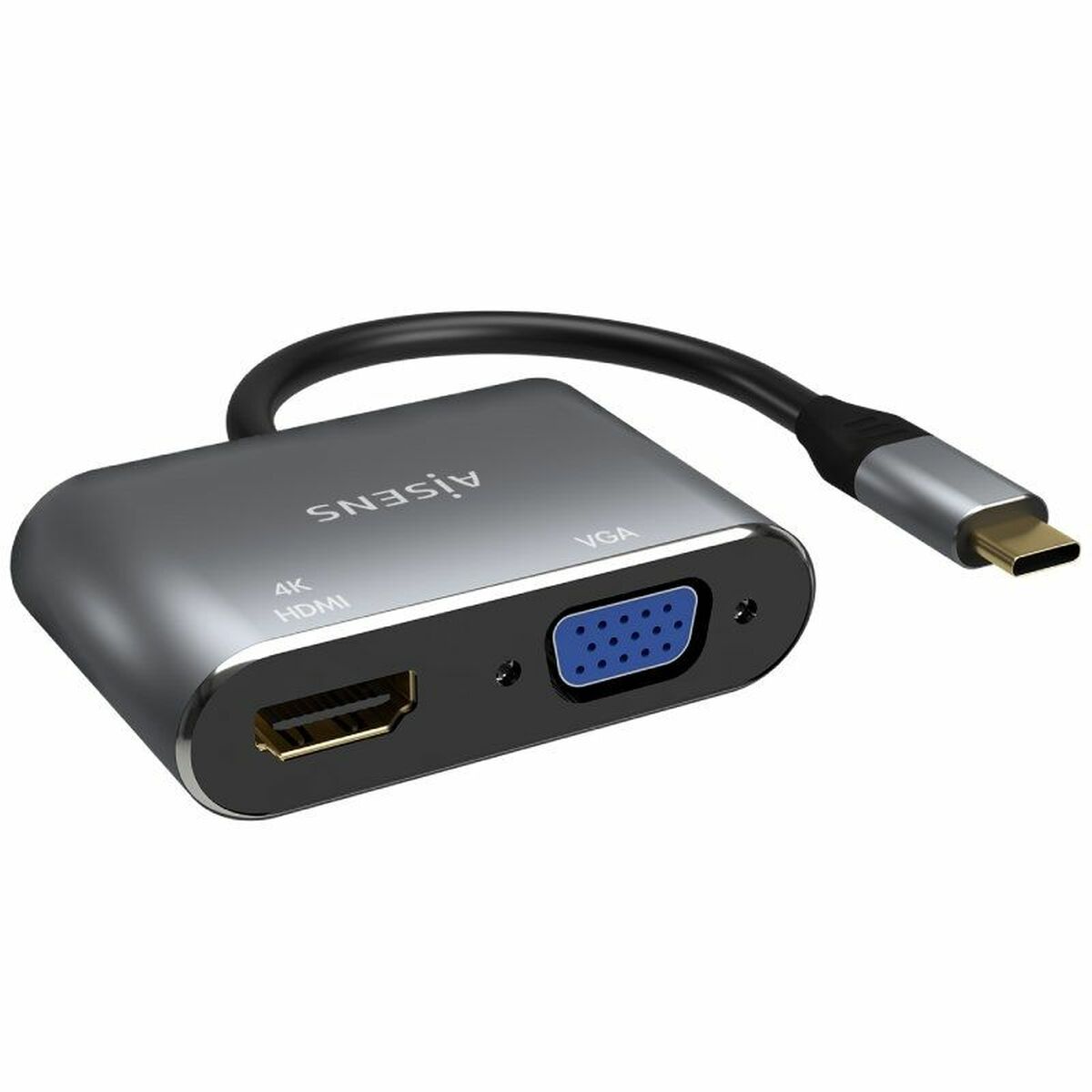 Adapter HDMI auf VGA Aisens A109-0627 Grau 15 cm