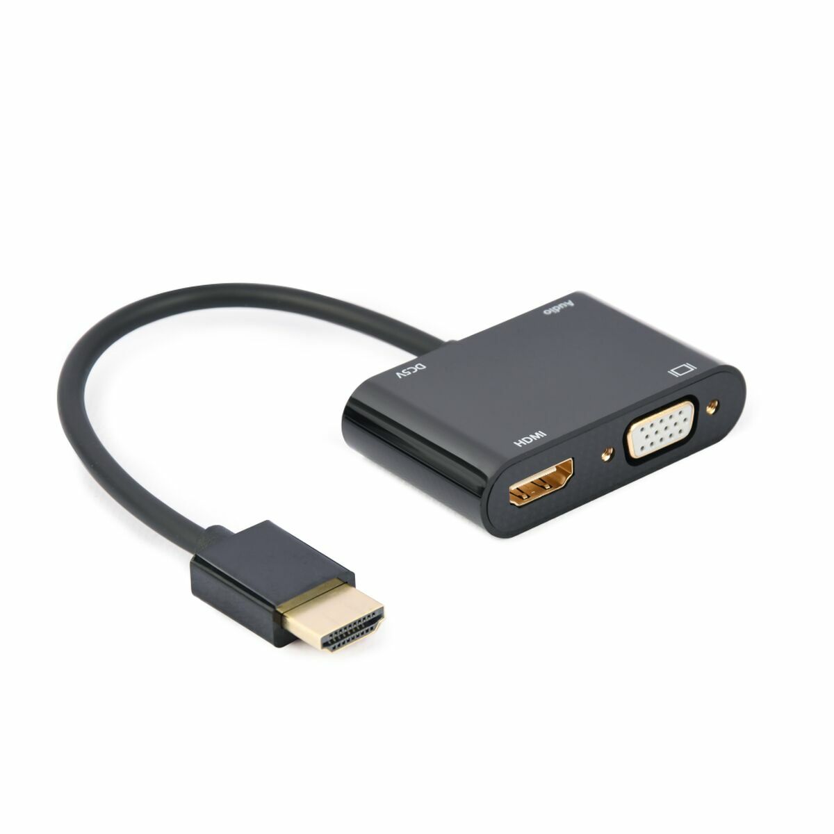 Adapter HDMI auf VGA GEMBIRD A-HDMIM-HDMIFVGAF-01 (1 Stück)