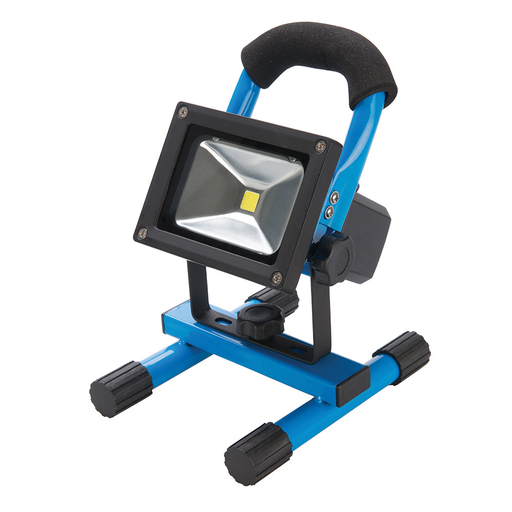 'Aufladbarer LED-Baustrahler mit USB-Anschluss 10 W - Silverline