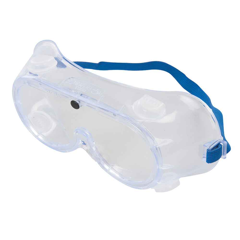 'Schutzbrille mit indirekter Belüftung Indirekte Belüftung; transparent - Silverline