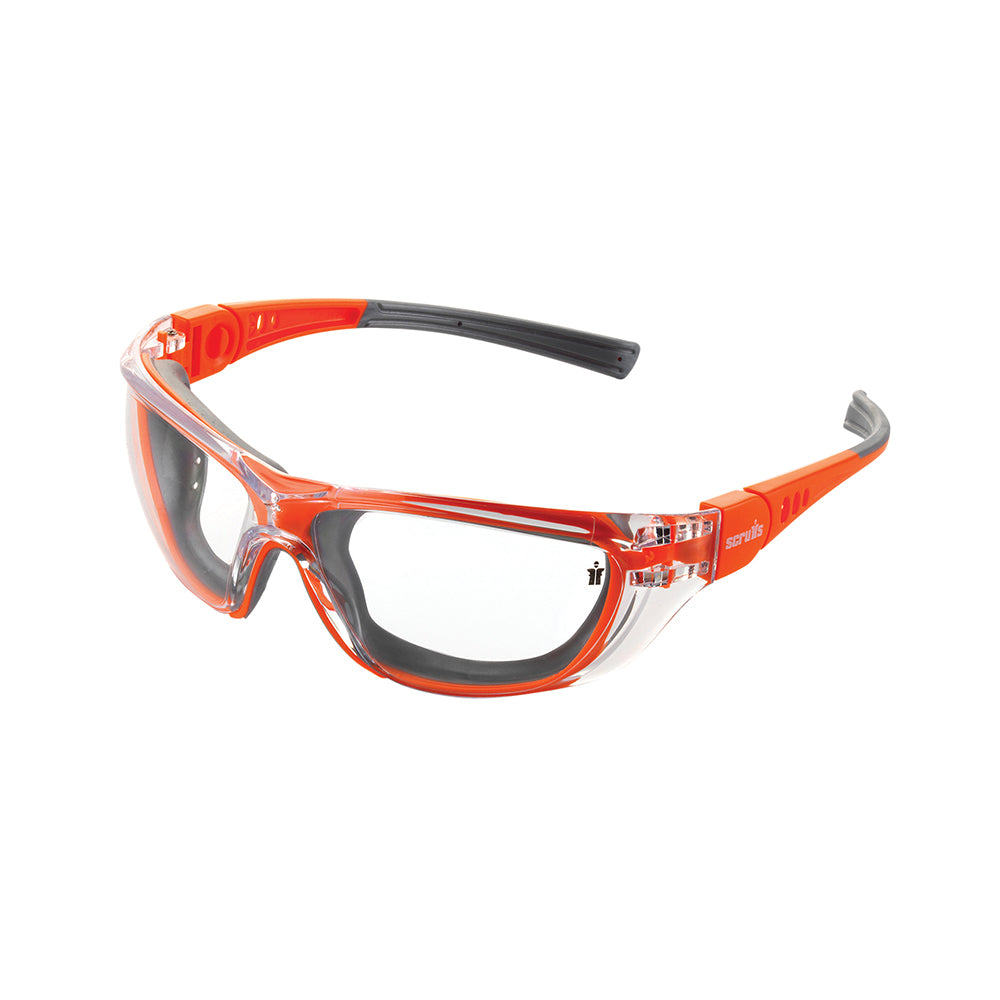 'Antibeschlag-Schutzbrille „Falcon“ Orange - Scruffs