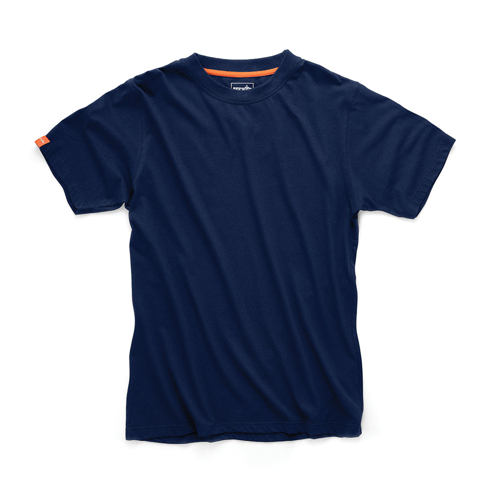 T-Shirt „Eco Worker“; marineblau Größe XXXL - Scruffs