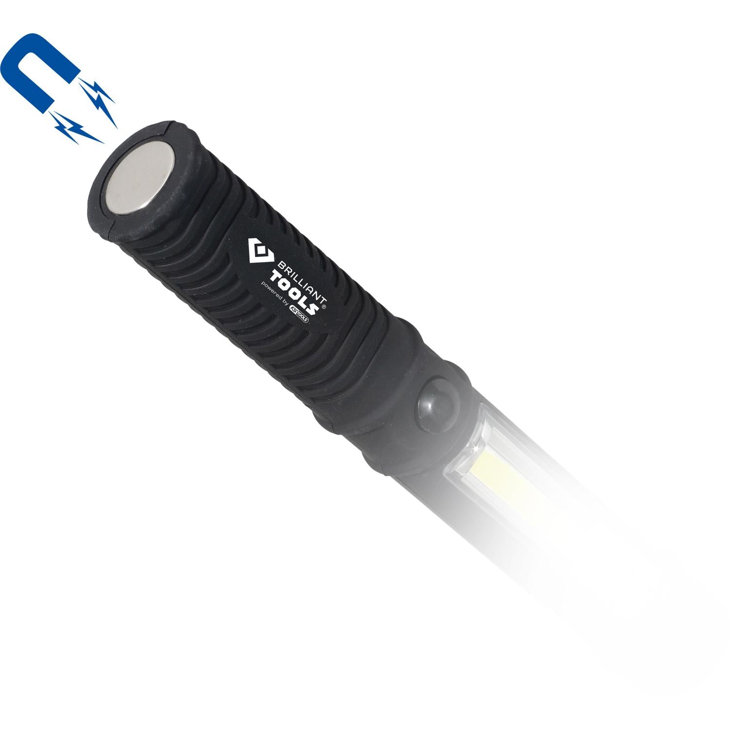 2 in 1 COB-Taschenlampe mit 140 Lumen