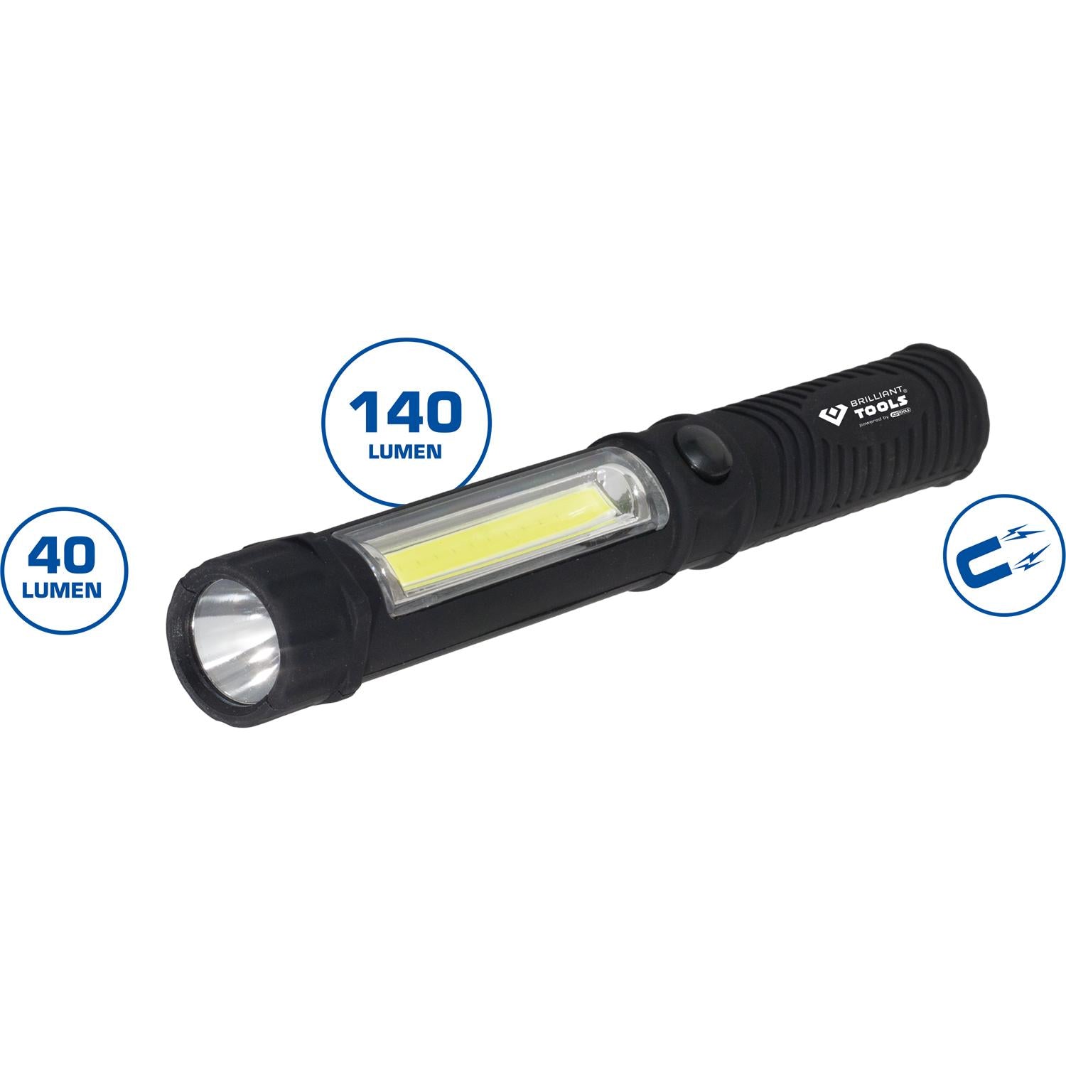 2 in 1 COB-Taschenlampen-Display, 24-tlg