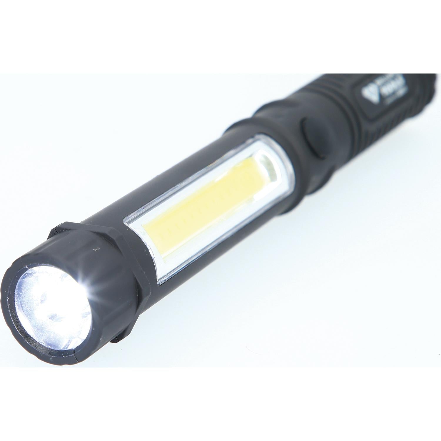 2 in 1 COB-Taschenlampe mit 140 Lumen