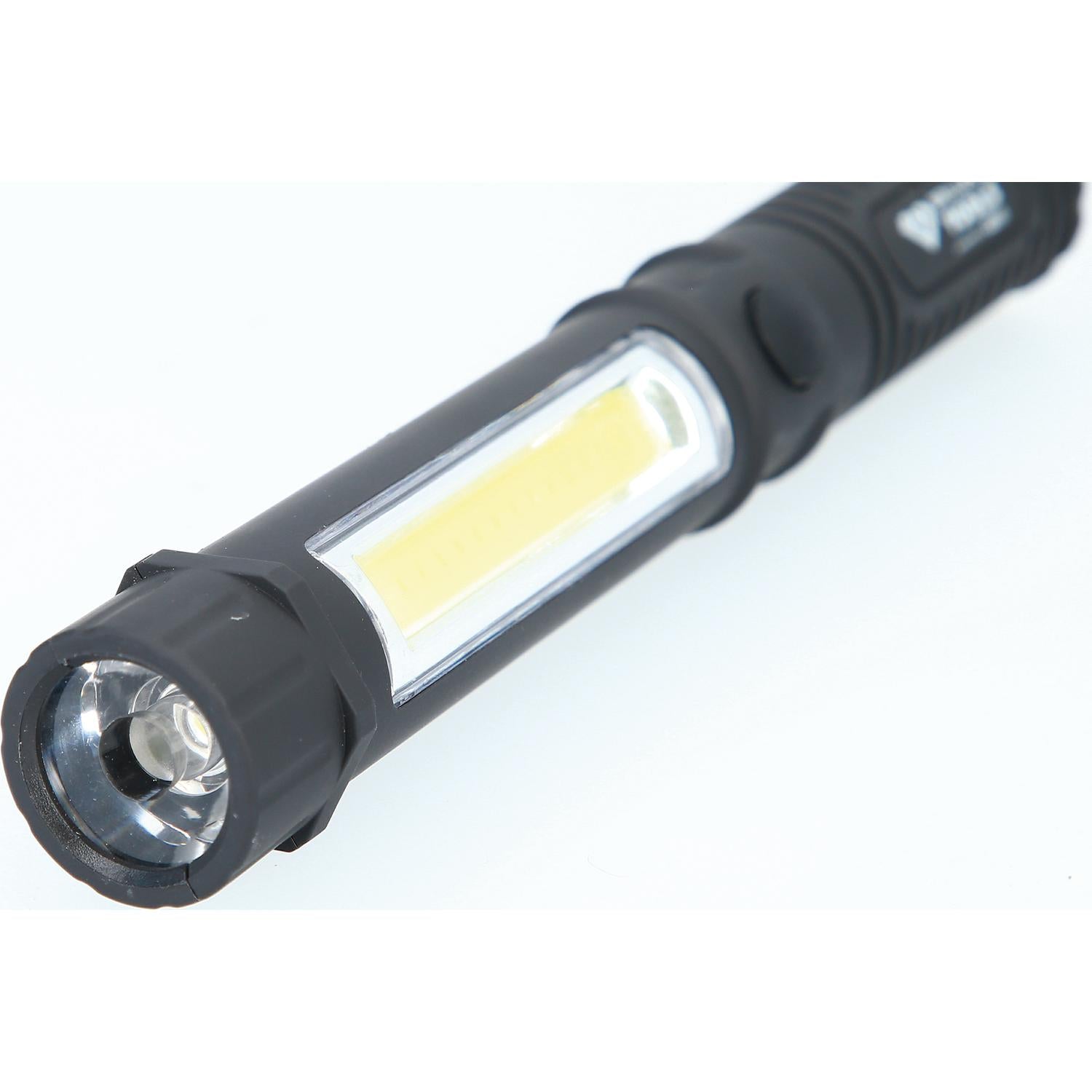 2 in 1 COB-Taschenlampe mit 140 Lumen