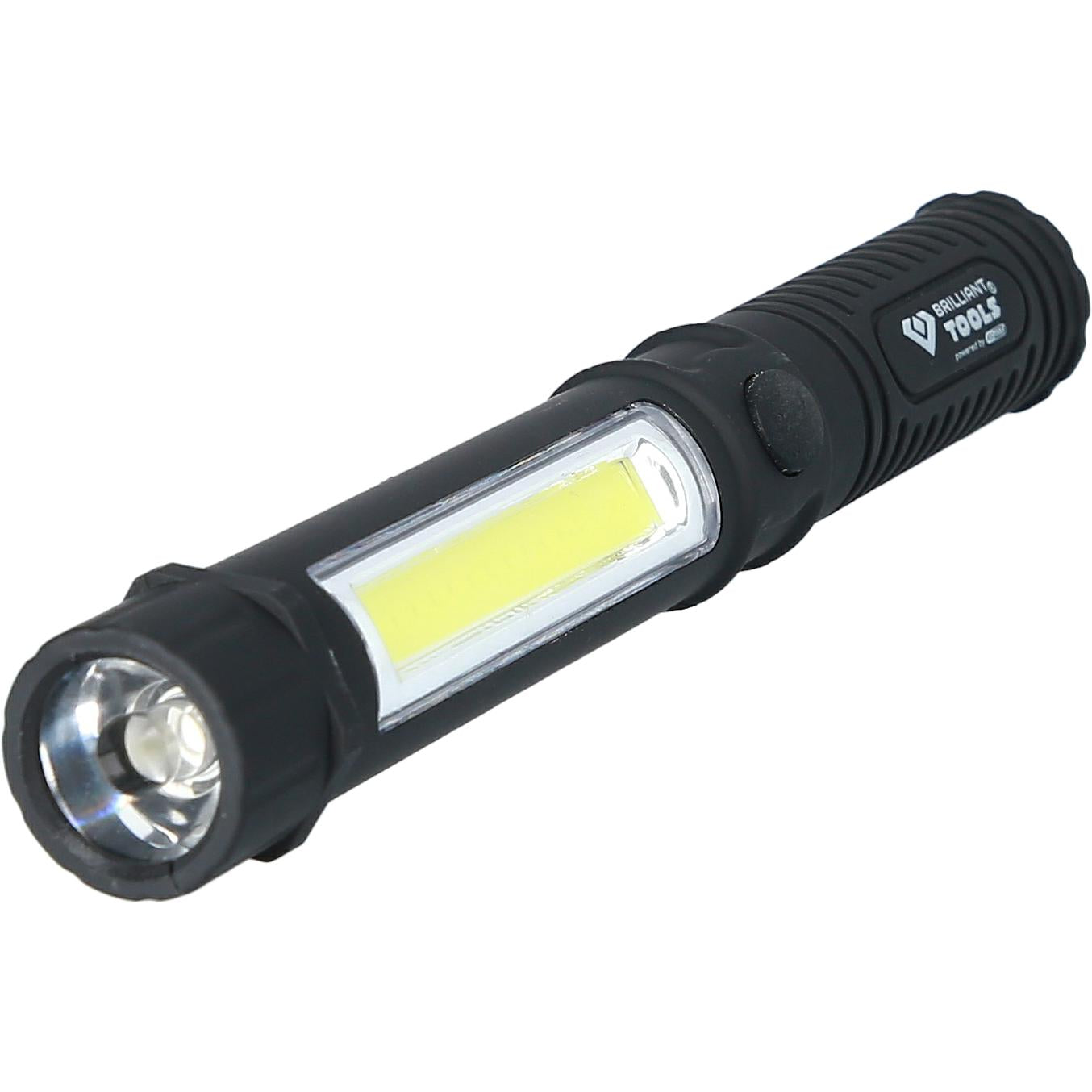 2 in 1 COB-Taschenlampe mit 140 Lumen