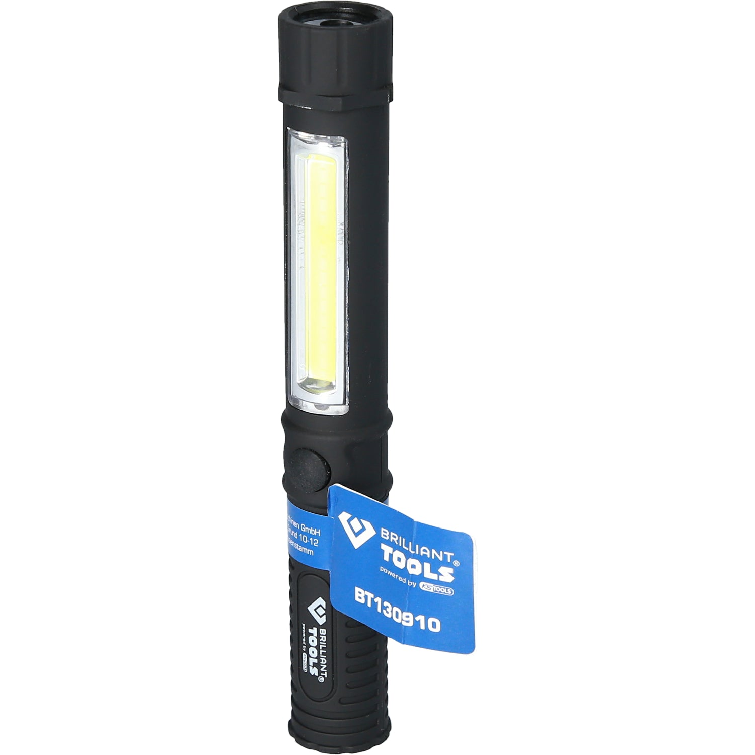 2 in 1 COB-Taschenlampe mit 140 Lumen