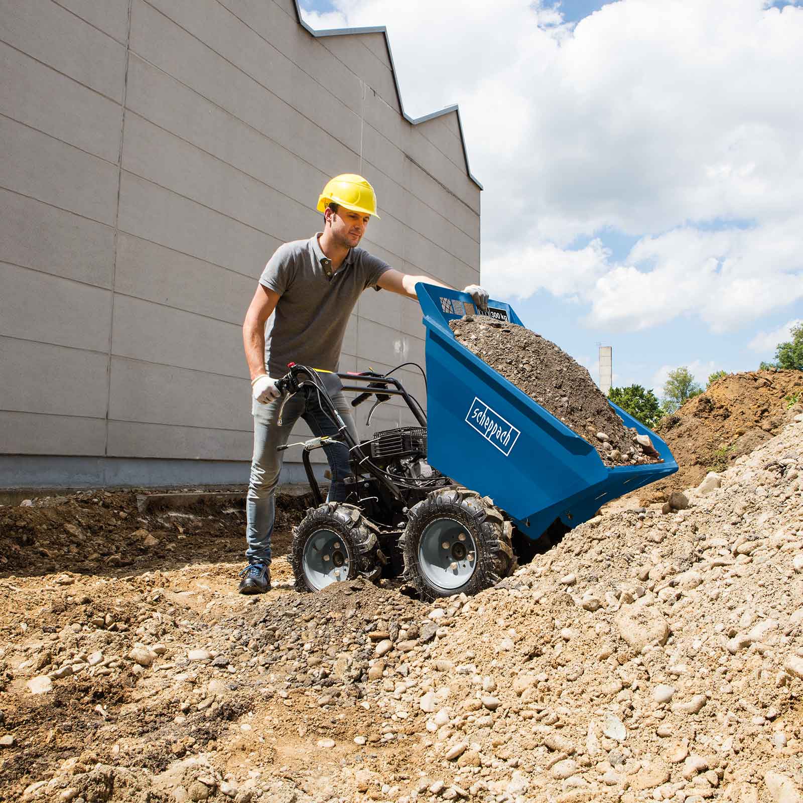 Dumper DP3000 Scheppach-5.6 PS | 300kg