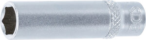 BGS 10509 Steckschlüssel-Einsatz Sechskant, tief | Antrieb Innenvierkant 6,3 mm (1/4") | SW 9 mm