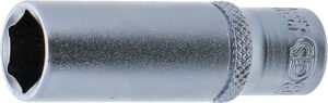 BGS 10511 Steckschlüssel-Einsatz Sechskant, tief | Antrieb Innenvierkant 6,3 mm (1/4") | SW 11 mm
