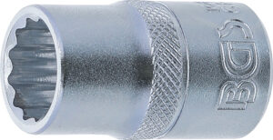 BGS 10634 Steckschlüssel-Einsatz Zwölfkant | Antrieb Innenvierkant 12,5 mm (1/2") | SW 14 mm