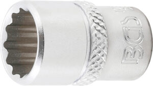 BGS 10878 Steckschlüssel-Einsatz Zwölfkant | Antrieb Innenvierkant 6,3 mm (1/4") | SW 7/16"