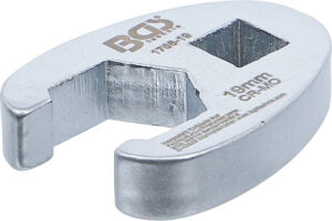 BGS 1756-19 Hahnenfußschlüssel | Antrieb Innenvierkant 10 mm (3/8") | SW 19 mm