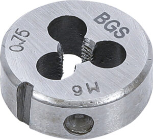BGS 1900-M6X0.75-S Gewindeschneideisen | M6 x 0,75 x 25 mm