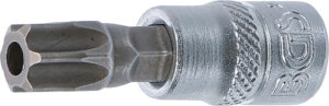 BGS 2165-T50 Bit-Einsatz | Antrieb Innenvierkant 6,3 mm (1/4") | T-Profil (für Torx) mit Bohrung T50