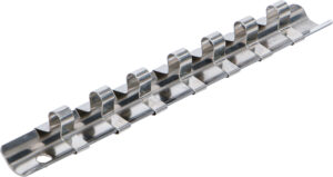BGS 2316 Aufsteckschiene mit 7 Clips | 6,3 mm (1/4")