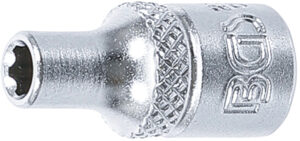 BGS 2344 Steckschlüssel-Einsatz Super Lock | Antrieb Innenvierkant 6,3 mm (1/4") | SW 4 mm