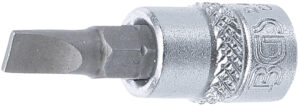 BGS 2494 Bit-Einsatz | Antrieb Innenvierkant 6,3 mm (1/4") | Schlitz 5,5 mm