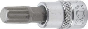 BGS 2503 Bit-Einsatz | Antrieb Innenvierkant 6,3 mm (1/4") | Innenvielzahn (für XZN) M8