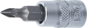 BGS 2505 Bit-Einsatz | Antrieb Innenvierkant 6,3 mm (1/4") | Kreuzschlitz PZ0