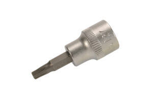 BGS 2572 Bit-Einsatz | Antrieb Innenvierkant 10 mm (3/8") | T-Profil (für Torx) mit Bohrung T25