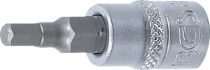 BGS 2742 Bit-Einsatz | Antrieb Innenvierkant 6,3 mm (1/4") | Innensechskant 5/32"