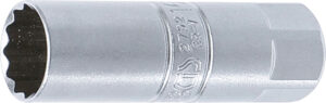 BGS 2792 Zündkerzen-Einsatz Zwölfkant | Antrieb Innenvierkant 10 mm (3/8") | SW 16 mm