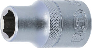 BGS 2911 Steckschlüssel-Einsatz Sechskant | Antrieb Innenvierkant 12,5 mm (1/2") | SW 11 mm