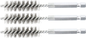 BGS 3078-13-S Stahlbürste | 13 mm | Antrieb Außensechskant 6,3 mm (1/4") | 3-tlg.