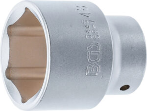 BGS 3448 Steckschlüssel-Einsatz Sechskant | Antrieb Innenvierkant 20 mm (3/4") | SW 48 mm