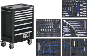 BGS 4113 Werkstattwagen Profi Standard | 8 Schubladen | mit 234 Werkzeugen