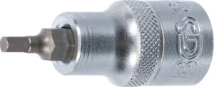 BGS 4250 Bit-Einsatz | Antrieb Innenvierkant 12,5 mm (1/2") | Innensechskant 4 mm