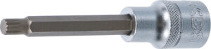 BGS 4361 Bit-Einsatz | Länge 100 mm | Antrieb Innenvierkant 12,5 mm (1/2") | Innenvielzahn (für XZN) M8